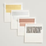 "Bambusa" - Wedding Invitations in Almond by Anastasia Makarova - Envelope Liner Options