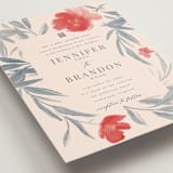"Orient Garden" - Wedding Invitations in Saffron by Vera Lim - Detail
