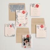 "Orient Garden" - Wedding Invitations in Saffron by Vera Lim - Invitation Suite