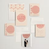"Unity" - Wedding Invitations in Blossom by Hudson meet Rose - Invitation Suite