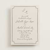 "Felicity" - Wedding Invitations in Vintage by Kelly Watkins - Front