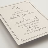 "Felicity" - Wedding Invitations in Vintage by Kelly Watkins - Detail