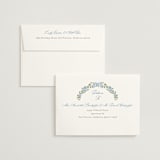 "Pillowy border" - Wedding Invitations in Ocean by Creo Study - FREE Recipient Addressing