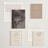 "Vintage Romance" - Wedding Invitations in Ivory by Paper Raven Co. - Invitation Suite