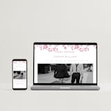 "The Emma" - Wedding Invitations in Flamingo by Kristie Kern - FREE Wedding Website