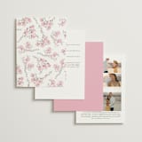 "butter blossoms" - Wedding Invitations in Posie by Phrosné Barwood - Back of Card Options