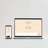 "Classic Touch" - Wedding Invitations in Rust by April Astudillo - FREE Wedding Website