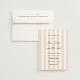 "westview" - Wedding Invitations in Peony by Sara Hicks Malone - Invitation with Envelope