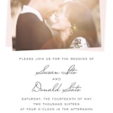 "Romantic Frame" - Wedding Invitations in Soft Petal by SimpleTe Design - Close-Up