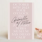 "Marry You" - Wedding Invitations in Blush by Design Lotus - Front
