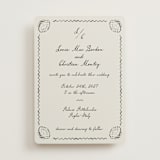 "Puglia" - Wedding Invitations in Rock by Pati Cascino - Front