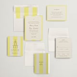 "Campania" - Wedding Invitations in Limone by Megan Davis - Invitation Suite