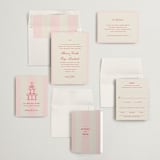 "Campania" - Wedding Invitations in Fragola by Megan Davis - Invitation Suite
