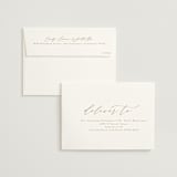 "Napa" - Wedding Invitations in Golden by Kelly Schmidt - FREE Recipient Addressing