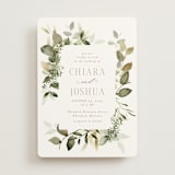 "Lovely" - Wedding Invitations in Moss by Petra Kern - Front
