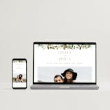 "Lovely" - Wedding Invitations in Moss by Petra Kern - FREE Wedding Website