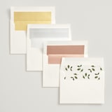 "Lovely" - Wedding Invitations in Moss by Petra Kern - Envelope Liner Options