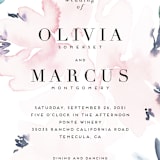 "Florista Modernista" - Wedding Invitations in Azalea by Petra Kern - Close-Up