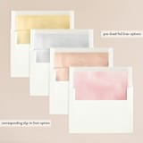 "Florista Modernista" - Wedding Invitations in Azalea by Petra Kern - Envelope Liner Options
