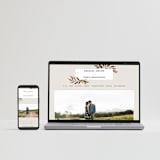 "botanical portrait" - Wedding Invitations in Leather by Kate Ahn - FREE Wedding Website