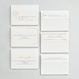 "botanical portrait" - Wedding Invitations in Leather by Kate Ahn - Foil Envelopes Available