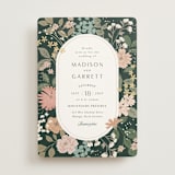 "Garden at Blue Hill" - Wedding Invitations in Meadow by Jennifer Wick - Front