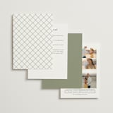"Garden at Blue Hill" - Wedding Invitations in Meadow by Jennifer Wick - Back of Card Options