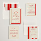 "Kitty Hawk" - Wedding Invitations in Lobster by Jackie Crawford - Invitation Suite