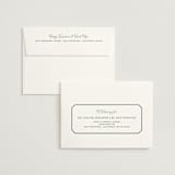 "Modern Stripes" - Wedding Invitations in Capri by Emily Betts - FREE Recipient Addressing