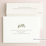 "Wedding Fields" - Wedding Invitations in Fern by Chris Griffith - FREE Recipient Addressing