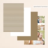 "Finale" - Wedding Invitations in Noir by Kimberly FitzSimons - Back of Card