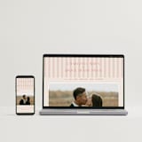 "Racquet" - Wedding Invitations in Verona Sunset by Megan Davis - FREE Wedding Website