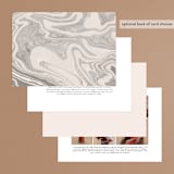 "Finally" - Wedding Invitations in Ivory by Up Up Creative - Back of Card