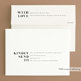 "Finally" - Wedding Invitations in Ivory by Up Up Creative - FREE Recipient Addressing