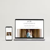 "Countryside Villa" - Wedding Invitations in Noir by Shiny Penny Studio - FREE Wedding Website