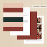 "archway" - Wedding Invitations in Forest by Jen Banks - Back of Card