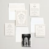 "Operatic" - Wedding Invitations in Cream by Paper Raven Co. - Invitation Suite