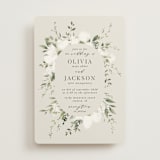 "Verde" - Wedding Invitations in Meadow by Petra Kern - Front