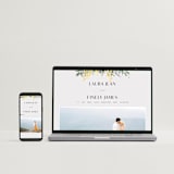 "mimosa" - Wedding Invitations in Dandelion by Everett Paper Goods - FREE Wedding Website