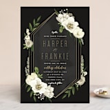"jewel" - Wedding Invitations in Onyx by Susan Moyal - Front