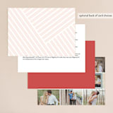 "Darling and Dashing" - Wedding Invitations in Blush by Alston Foster - Back of Card