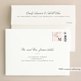 "Darling and Dashing" - Wedding Invitations in Blush by Alston Foster - FREE Recipient Addressing