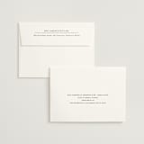 "Rhythmic" - Wedding Invitations in Simply White by Jennifer Postorino - FREE Recipient Addressing