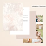 "Uncorked" - Wedding Invitations in Golden by Kristie Kern - Back of Card