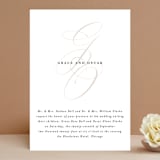 "front and center" - Wedding Invitations in Putty by Angela Marzuki - Front