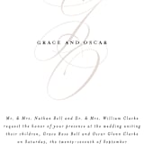 "front and center" - Wedding Invitations in Putty by Angela Marzuki - Close-Up