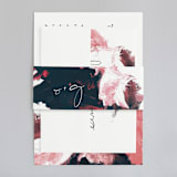 "living coral" - Wedding Invitations in Coral by Phrosné Barwood - Assembled
