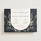 "Vintage Botanicals" - Wedding Invitations in Sage by GeekInk Design - Front