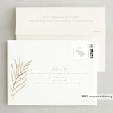 "In The Fall" - Wedding Invitations in Slate by Ashlee Townsend - FREE Recipient Addressing