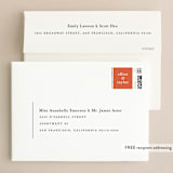 "Evermore" - Wedding Invitations in Harvest by Carly Reed Walker - FREE Recipient Addressing